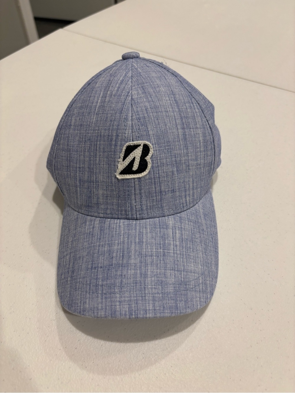 Bridgestone Golf Light Blue Men’s Cap with Embroidered Patch